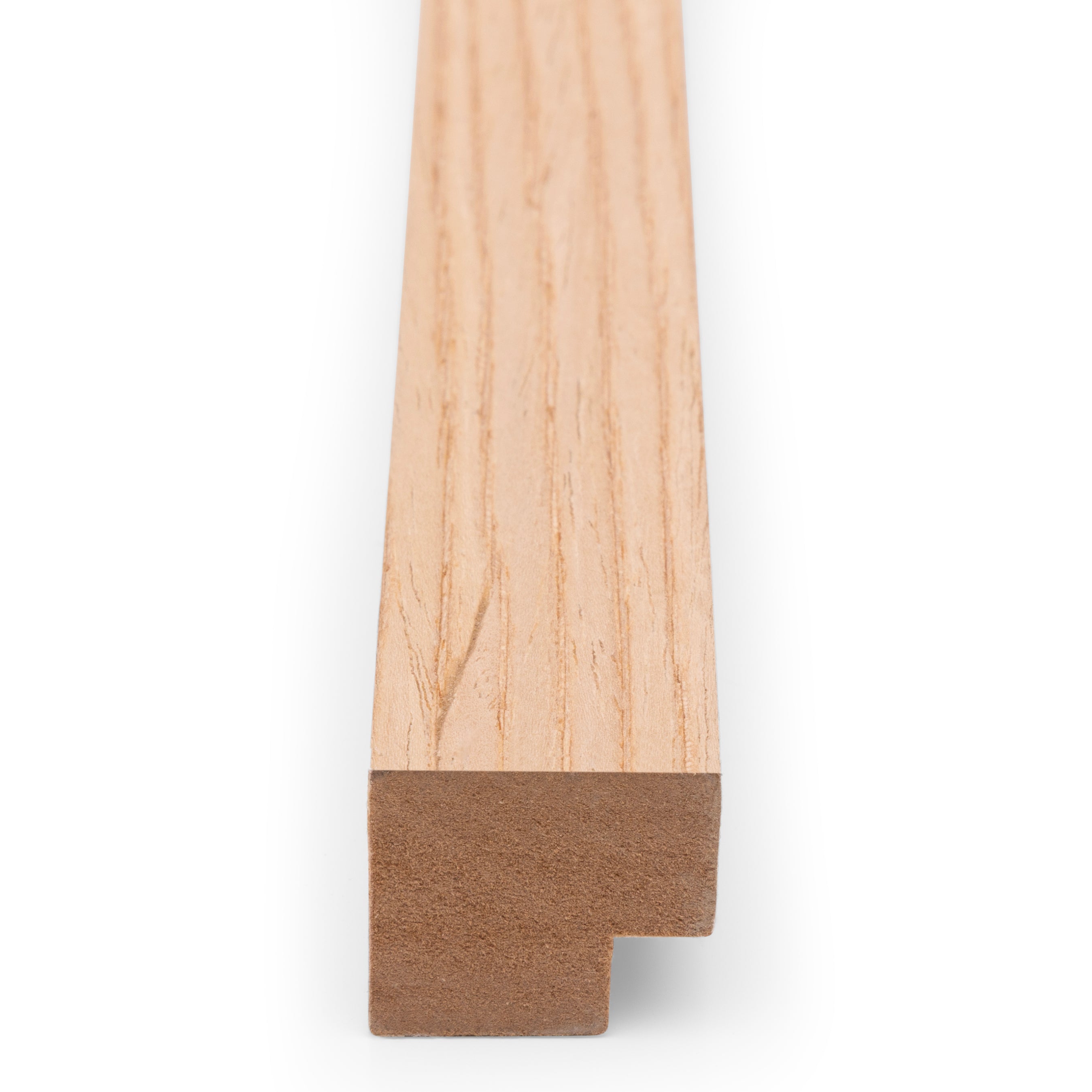 AkuPanel End Lath Natural Oak Wood 260cm