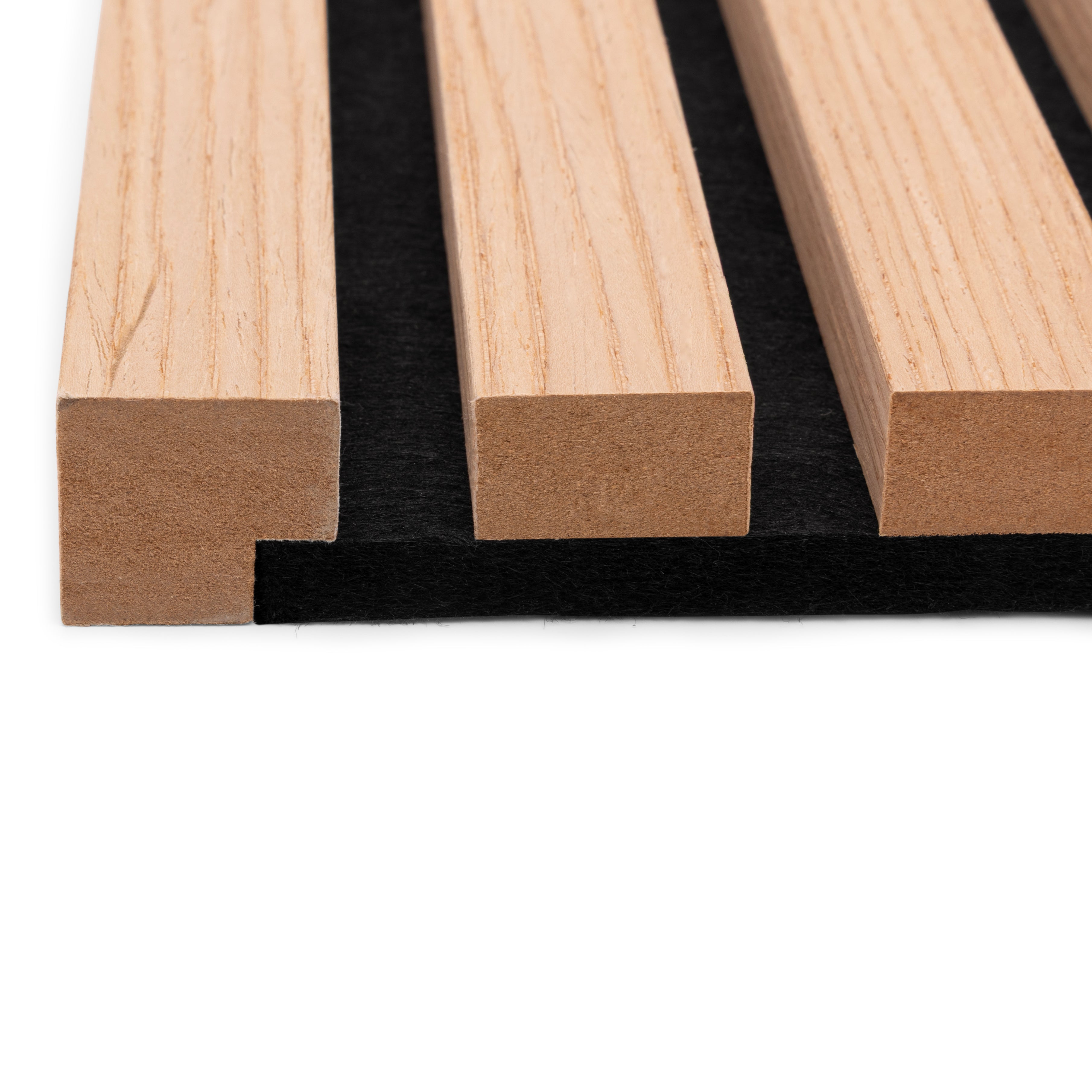 AkuPanel End Lath Natural Oak Wood 260cm