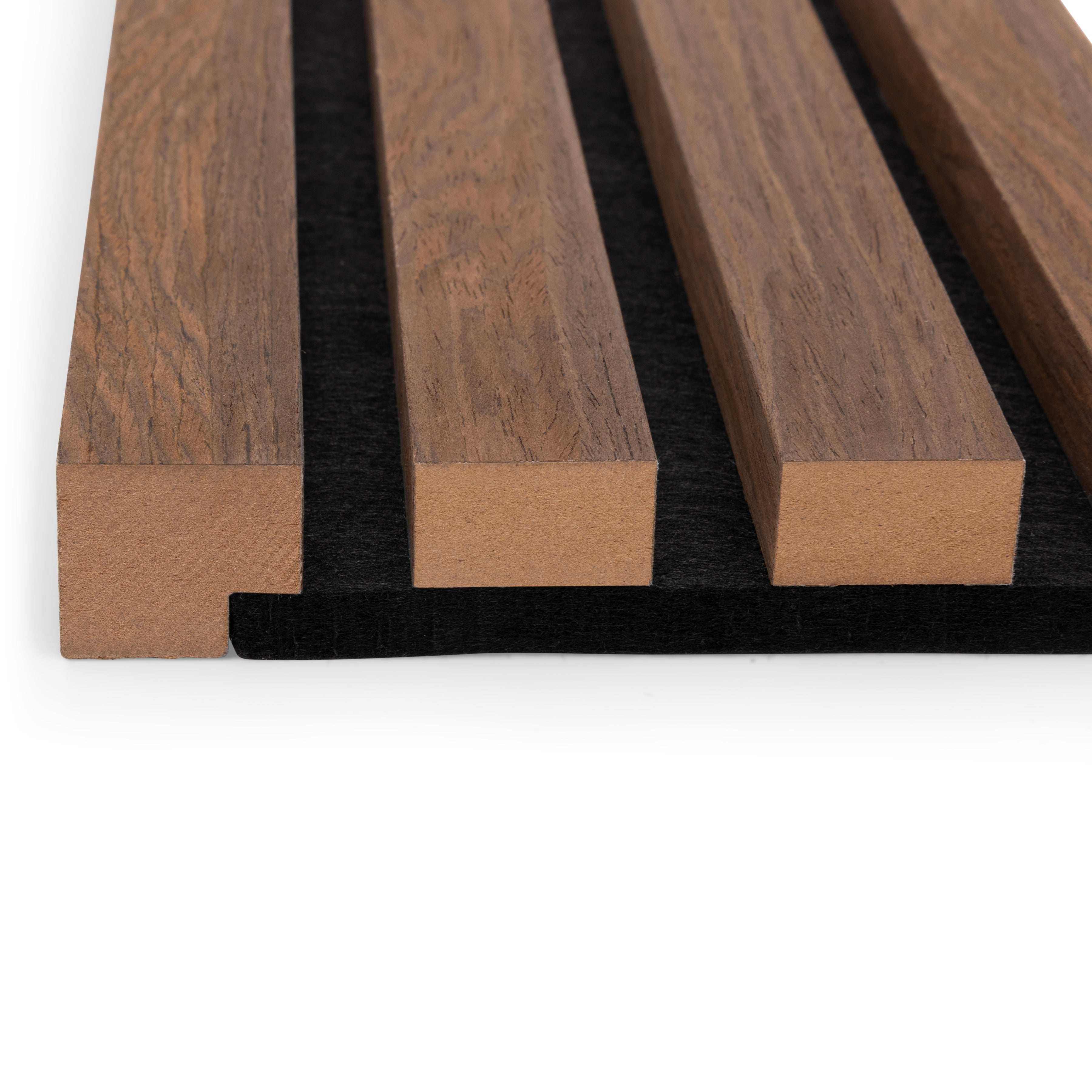 AkuPanel End Strip Smoked Oak Wood 260cm