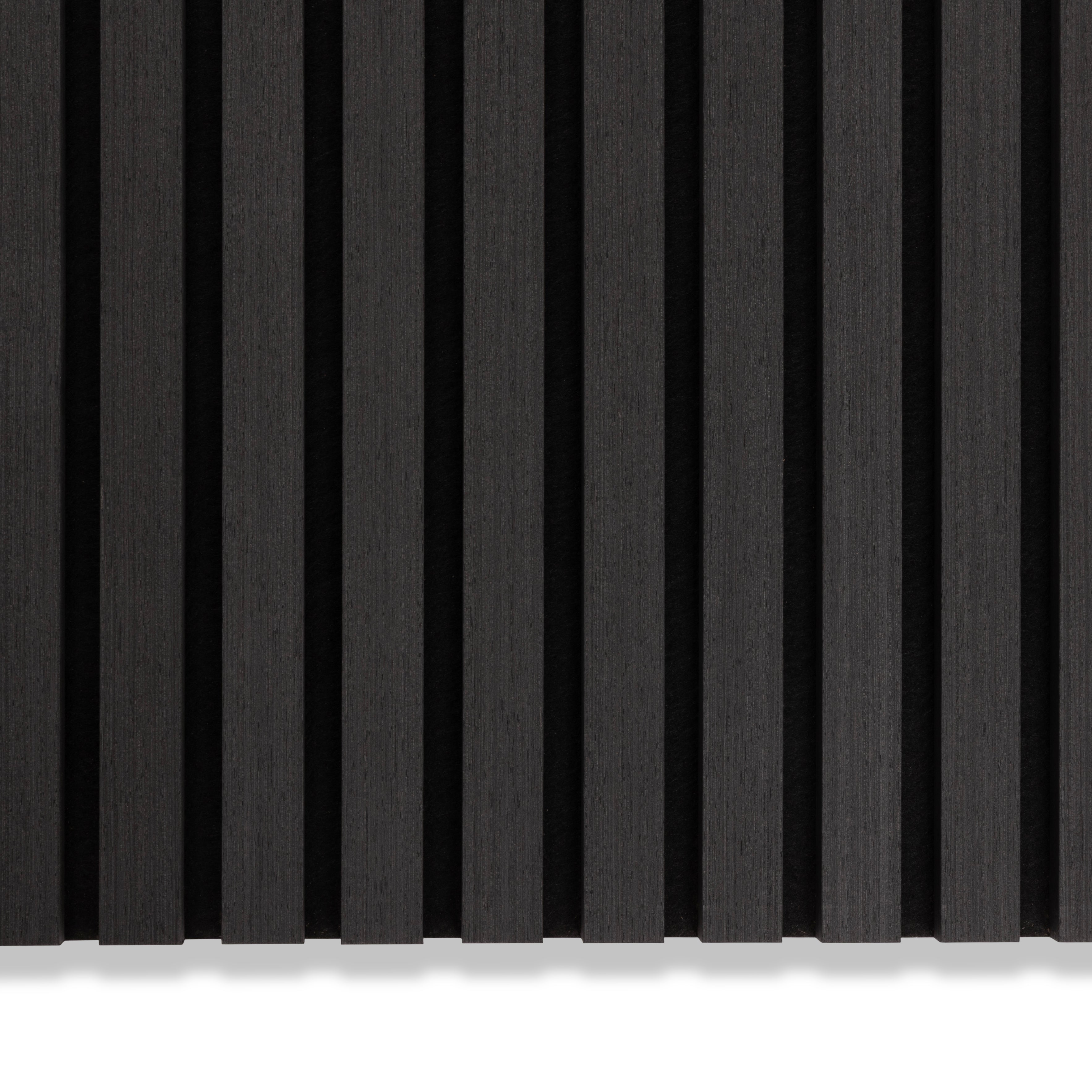 Akupanel Black Oak Wood 260x60 cm