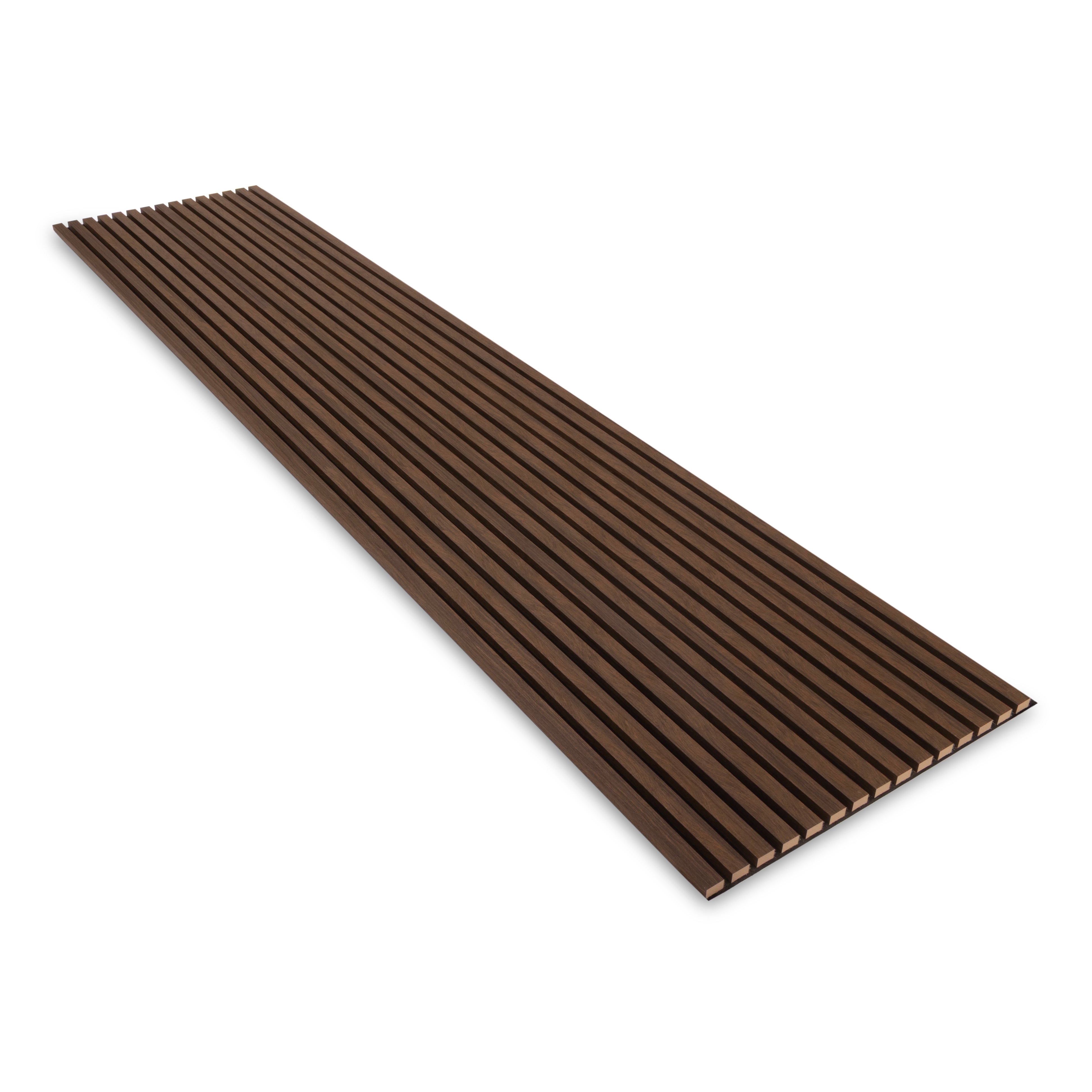 Akupanel Gerookt Eiken Hout 260x60 cm