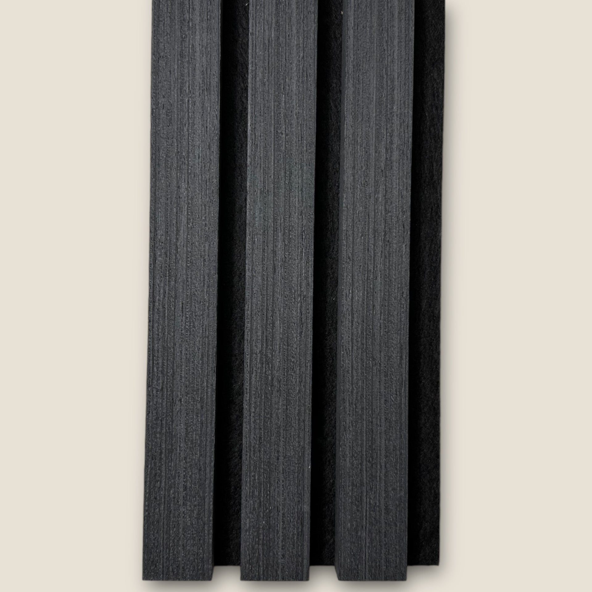 Akupanel Zwart Eiken Hout Sample